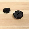 polishing craft shiny black polyester mens wear button for blazer