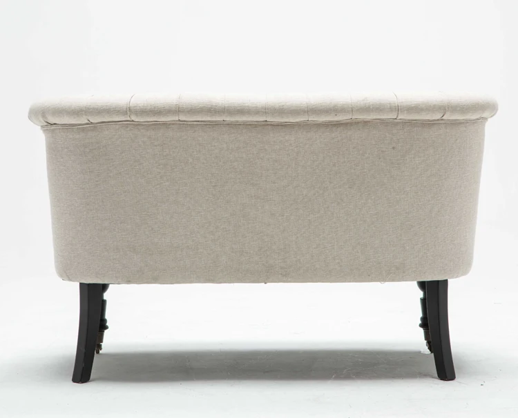 tufted sofa