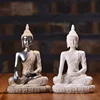 Small Sitting Buddha Statue Resin crafts Creative Sculpture Home Decoration Gifts