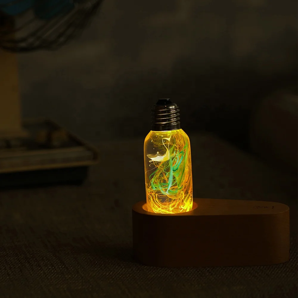 
New Crafts Home Embedded Handicrafts Home Decor Night Sky Effect LED Lamp Hanging Art Bulb 