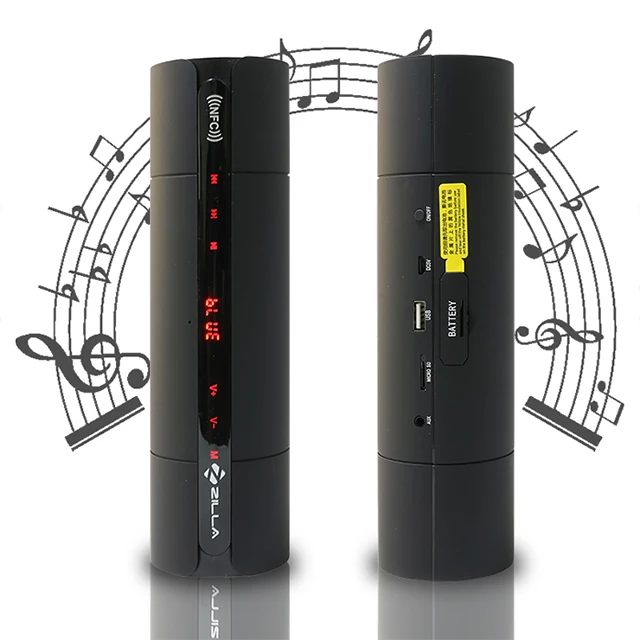 

Zilla Multifunction NFC Speaker With FM AUX And MP3 Player, Black