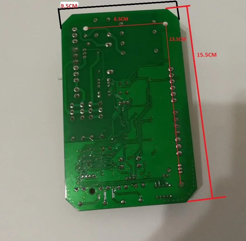 Controle Remoto Circuit Board, 433.92Mhz, Rolling Code, Remoto