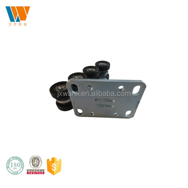 
the door track pulley with iron wheel used on factory auto door 