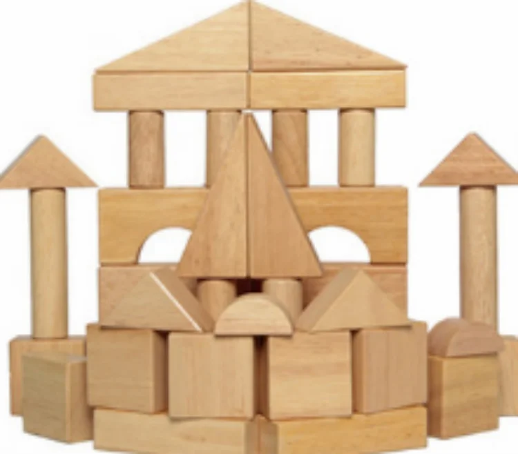 
Wooden toy Natural wood block high quality wooden building block  (60781508916)