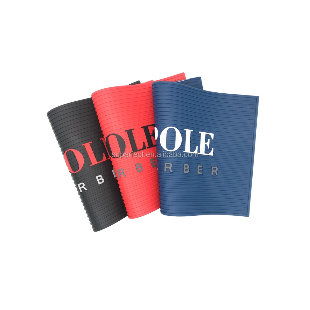 barber rubber mats