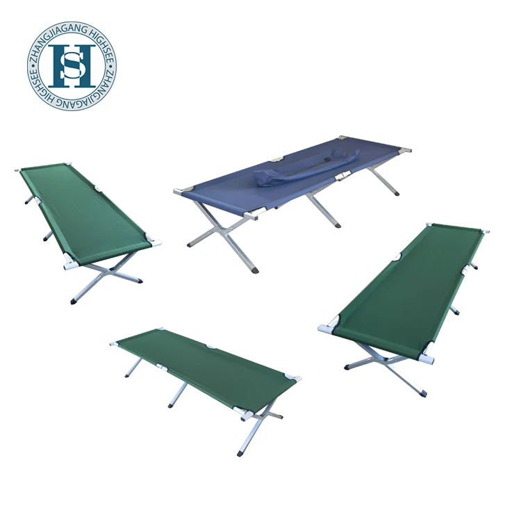 

aluminum alloy 2 folding camping bed