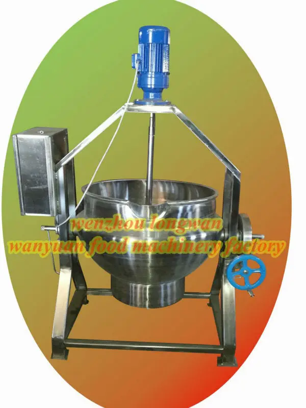 
jacketed kettle 300Liter tomato paste cooking kettle 