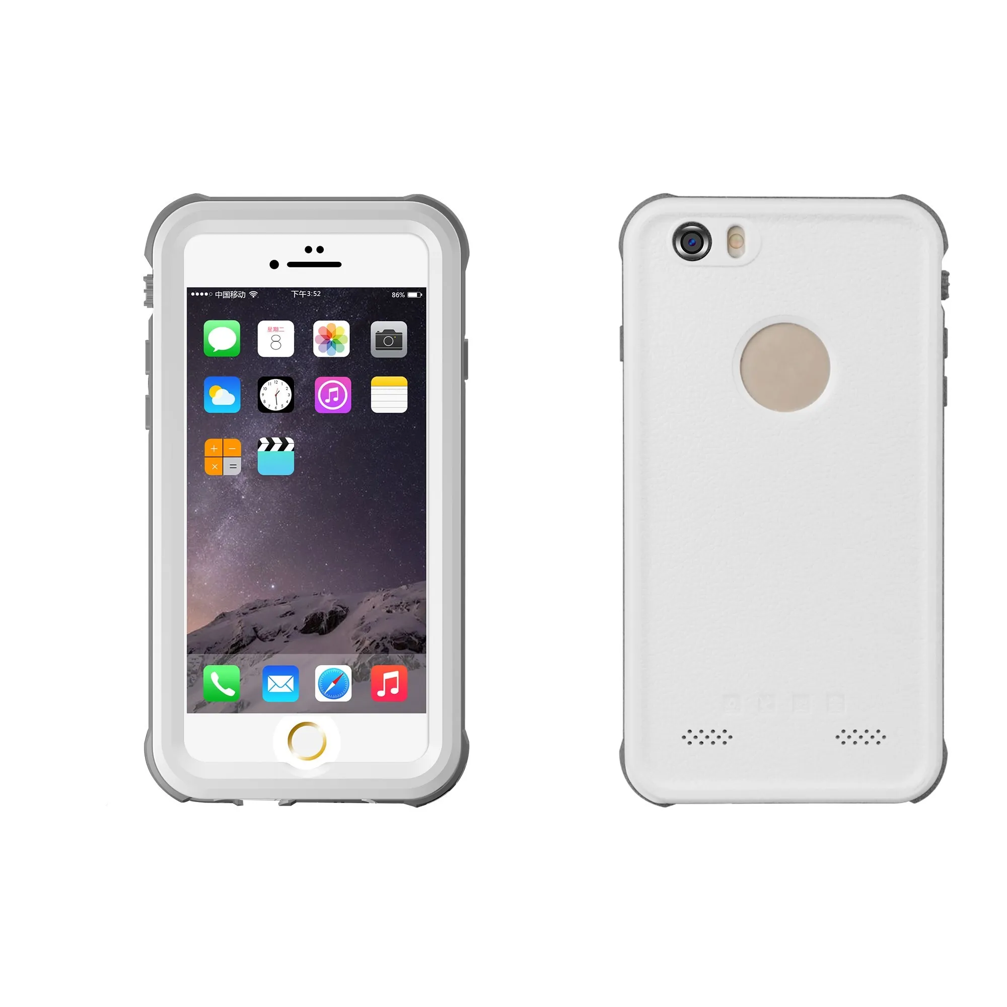 

Sealed Cover IP68 Mobile Phone Case For iPhone 5/5S/SE TPU+PC Items Mobile Phone Shell Waterproof Phone Case for iPhone 5/5S/5SE