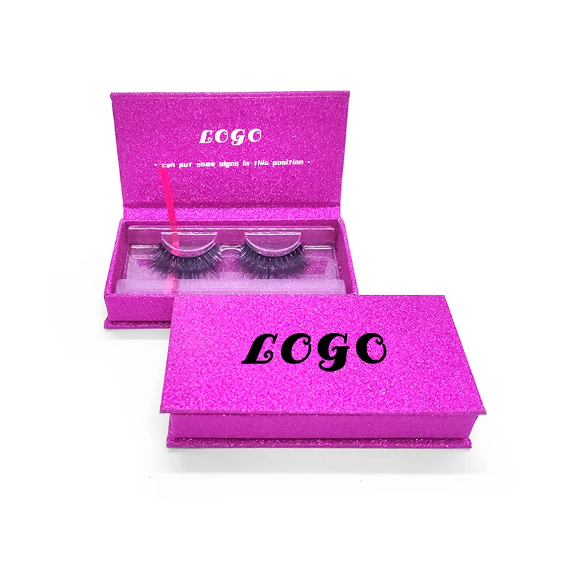 

SY shuying make your own brand pink empty eyelash box