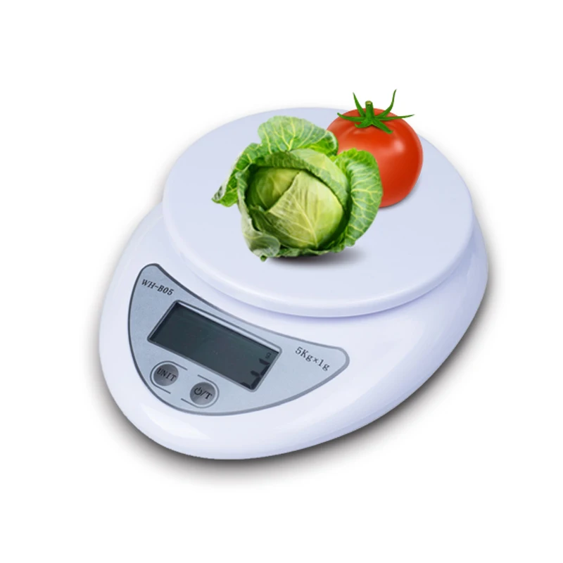 

2019 hot sale Digital gifts kitchen cooking food scale sell well in India, White