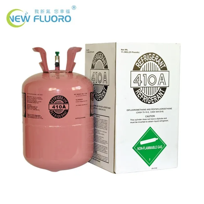 2019 High Purity 11.3KG  Mixed Refrigerant R410a Refrigerant Gas R410a with 99.8%