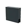 Galvanized steel post box mailbox
