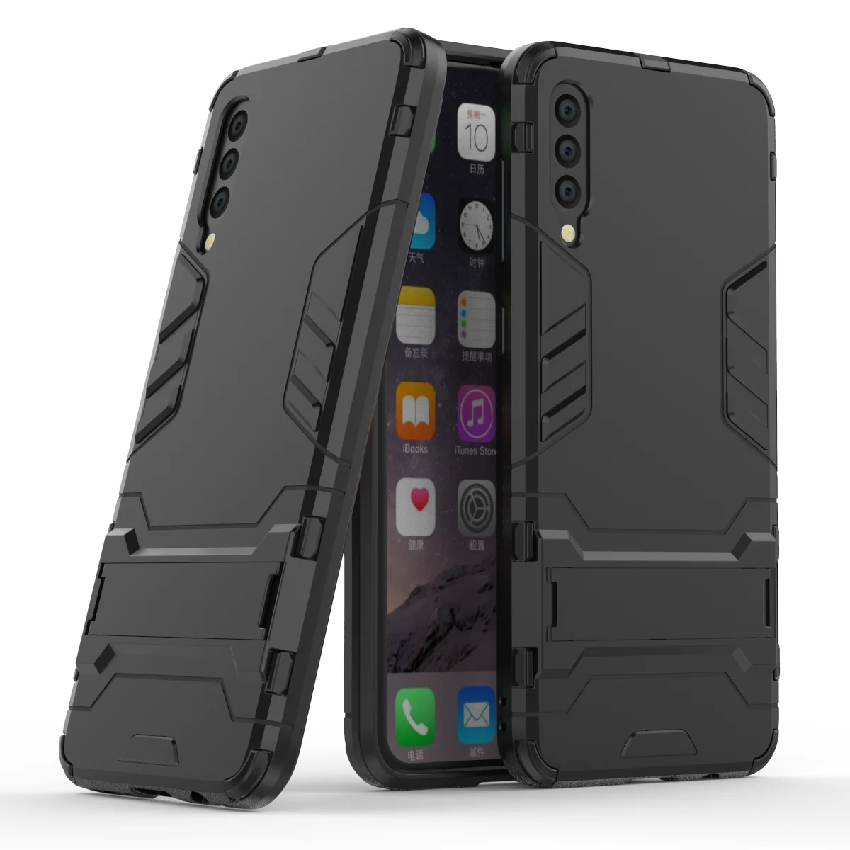 

Anti shock phone case bracket phone case for Samsung Galaxy a50,kickstand armor case for samsung A50