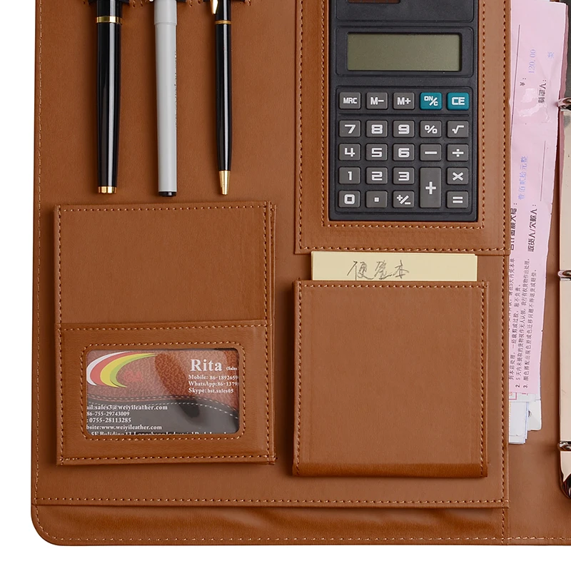 A4 expanding file folder
