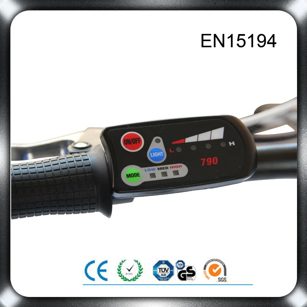24V//36V e-Bike 3-speed PAS LED Control Panel//Display Meter-880 for Electric Bicycle DIY Conversion Parts
