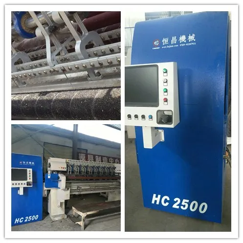 Second Hand Chain Stitch HC2500 High Speed Multi Needle Quilting Machine