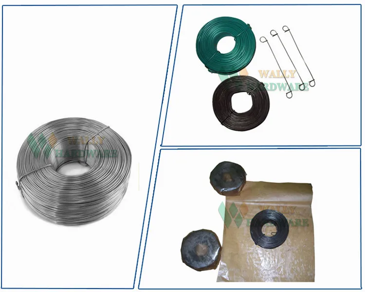 PVC Epoxy Coated Construction Rebar Ties Binding Wire