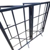 Garden ornamental iron window grills latest simple design high quality 2018 iron pipe windows