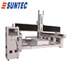 ER40 italy 13.5 HSD spindle ATC 4 axis 180 degree rotary styfoam cnc machine for 3d car model making