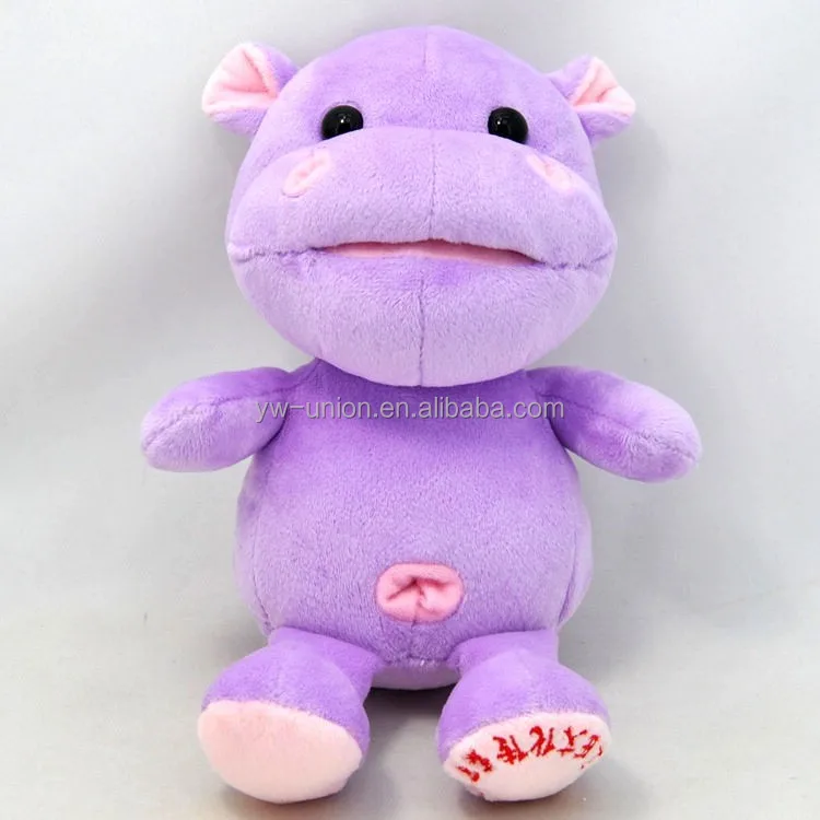 life size hippo stuffed animal