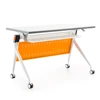 Guangzhou furniture market play school plastic furniture folding study table