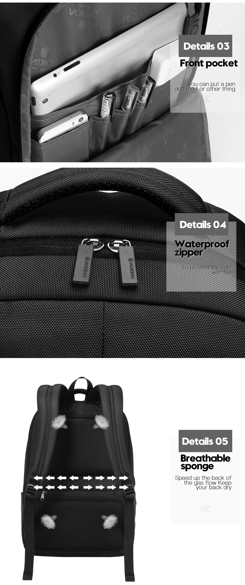 backpacks with secret compartments