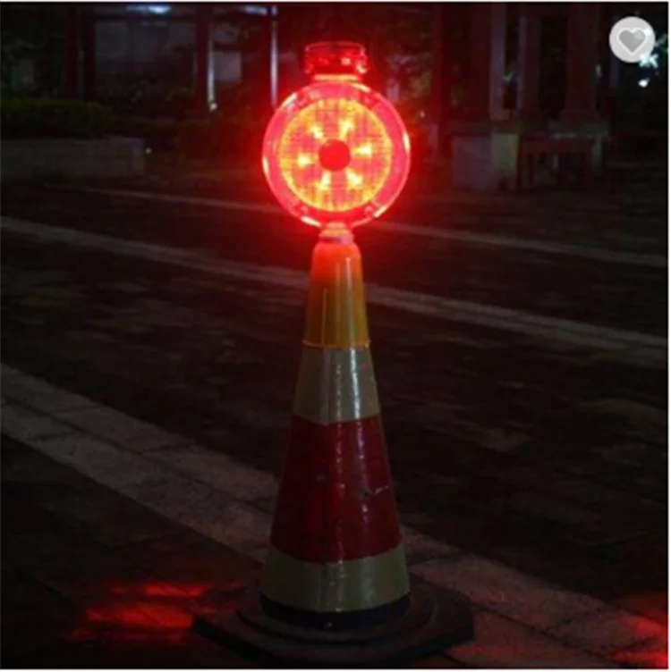 solar or battery  powered  Traffic Flash barricade lamp Trafic Led Light traffic warning light  lamp