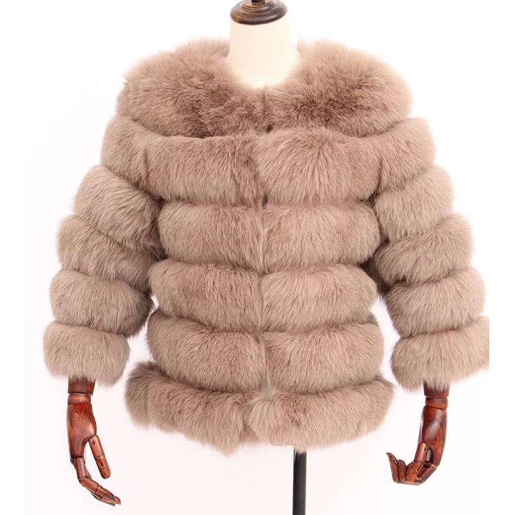 

Womens Coats 2018 Winter Fox Fur Coat Blue Fur Coat Womens Faux Fur Coat