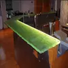 solid surface texture lighted counter tops for kitchen