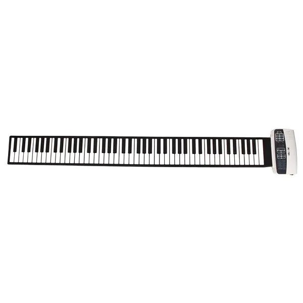 

Portable 88 Keys Flexible Roll Up Electronic Piano Soft Keyboard with Speaker