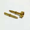 Custom OEM brass hardware CNC turned machining precision brass fitting component