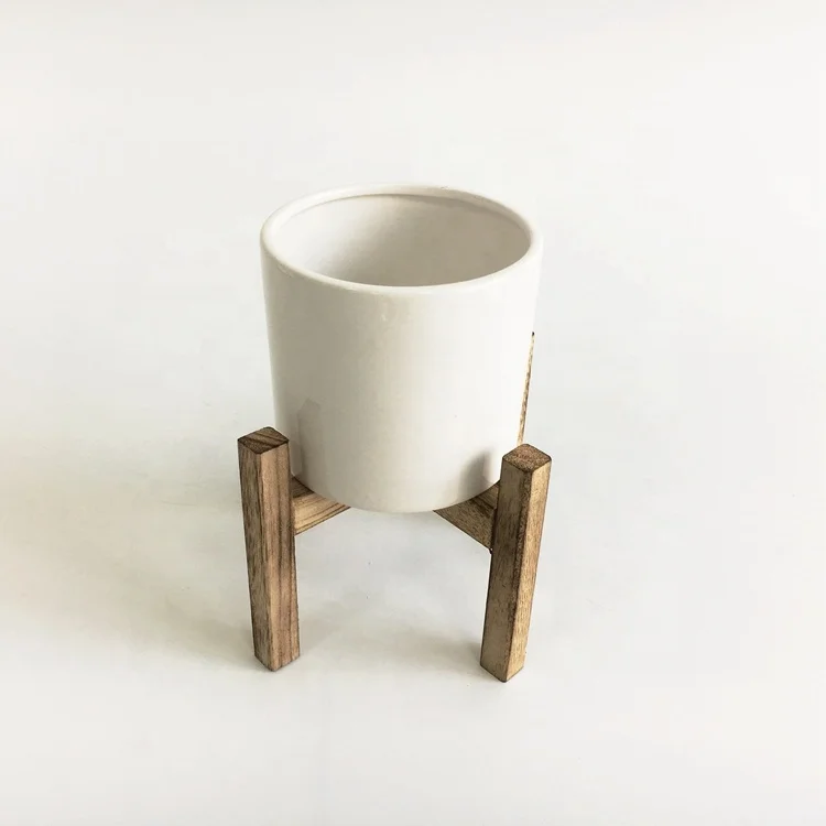 

natural wood torched color plant holder the assembled flower wood plant stand