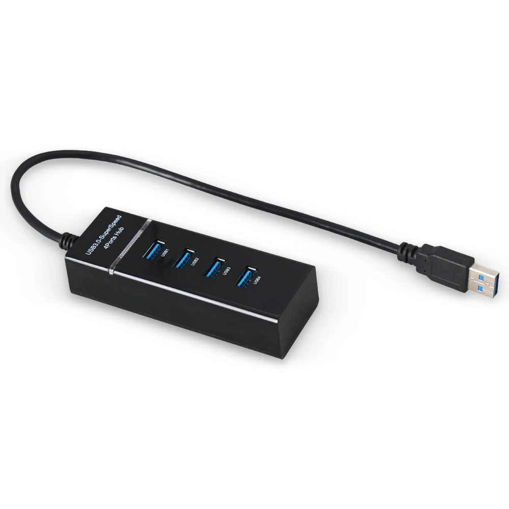 4 Ports Super Speed USB 3.0 Hub Adapter For PS4 Slim Pro XboxONE S X PC Game Accessories