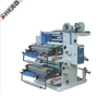 best sale automatic stack type label one color flexo printing machine