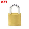 30mm small size brass color brass material with 2 steel key security padlock