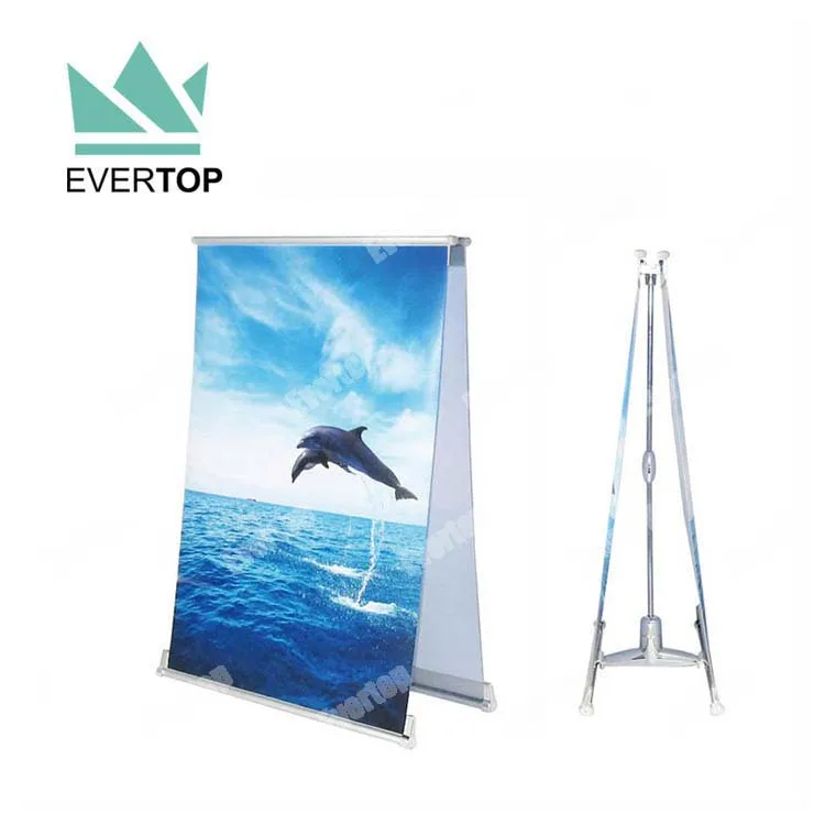 X B2d Double Sided Mini Display Flex L Banner Stand Mini Banner