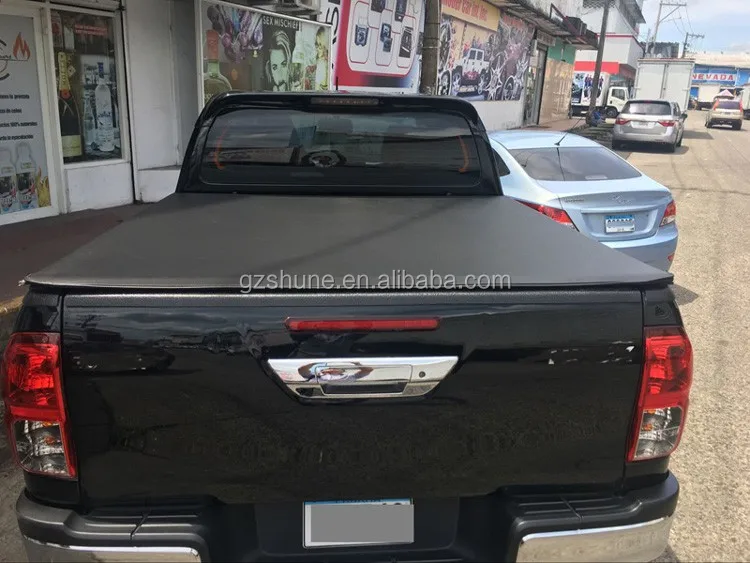 Folding Truck Bed Cover For Nissan Navara Np300 2021 D-max Dmax Triton ...