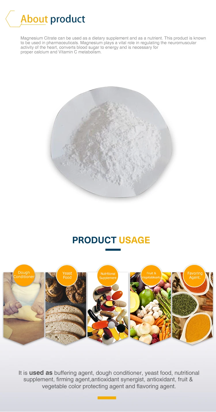 Crownsue High Quality Food Grade ferrous citrate