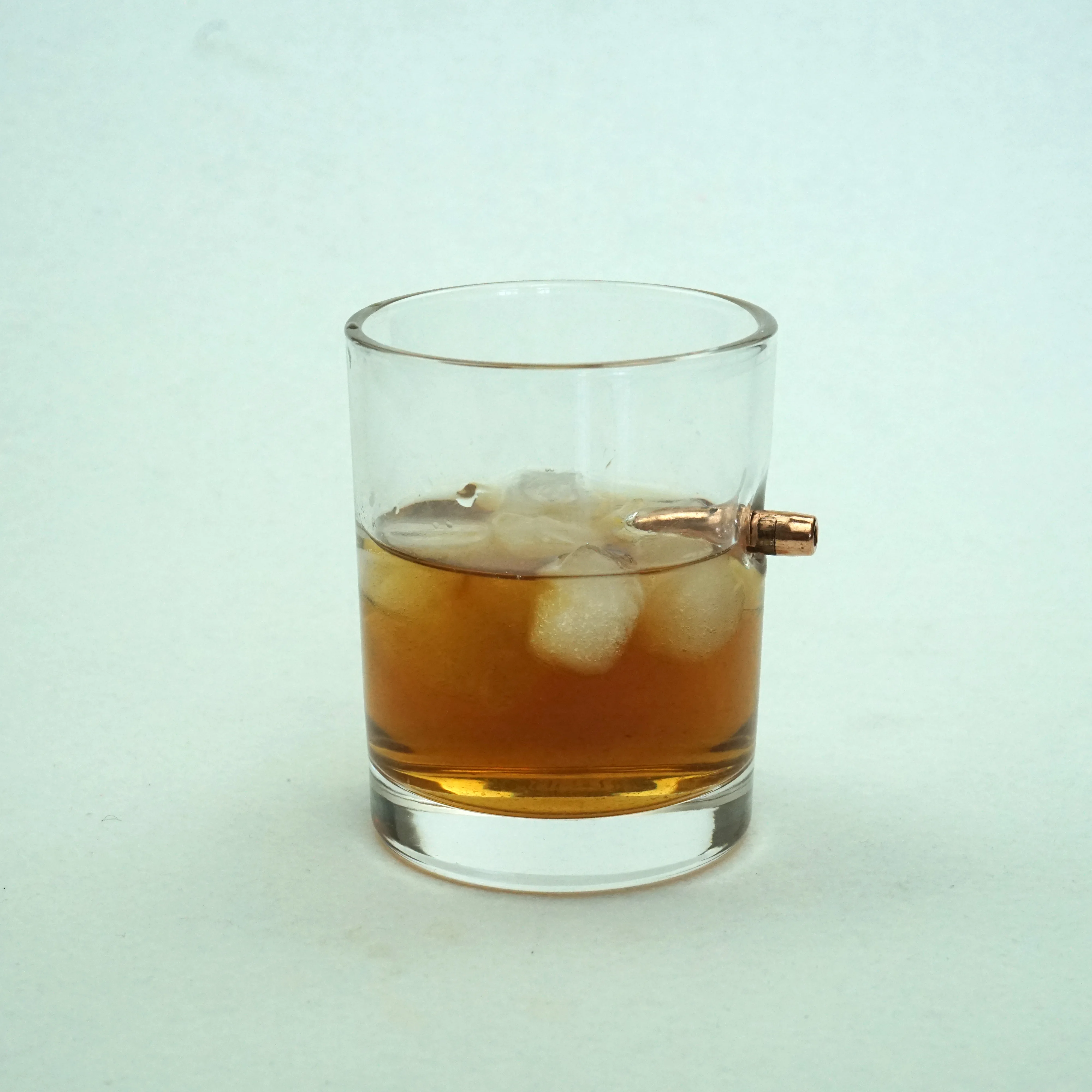 

China Factory Supply Drinking Glasses Bullet Rocks Shot Glass, Transparent
