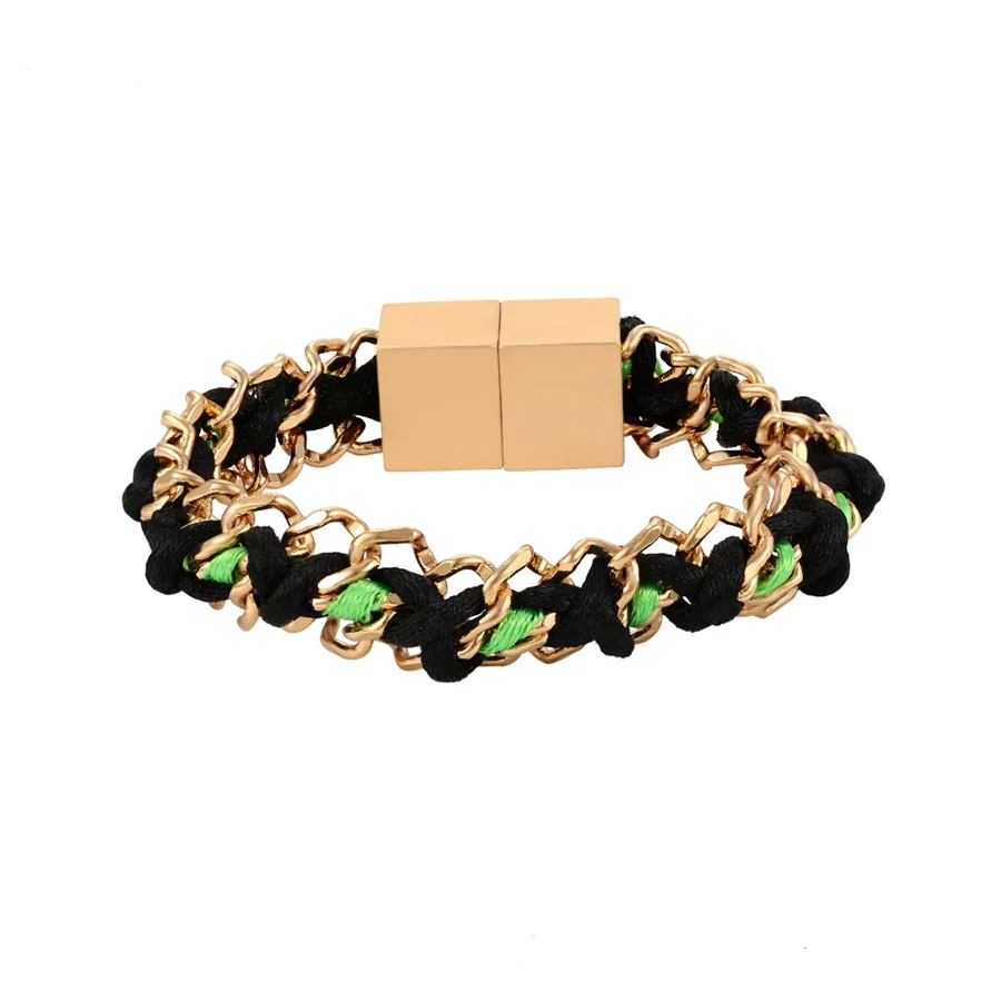 

75858 Xuping fashion design 18k gold plated string bracelet