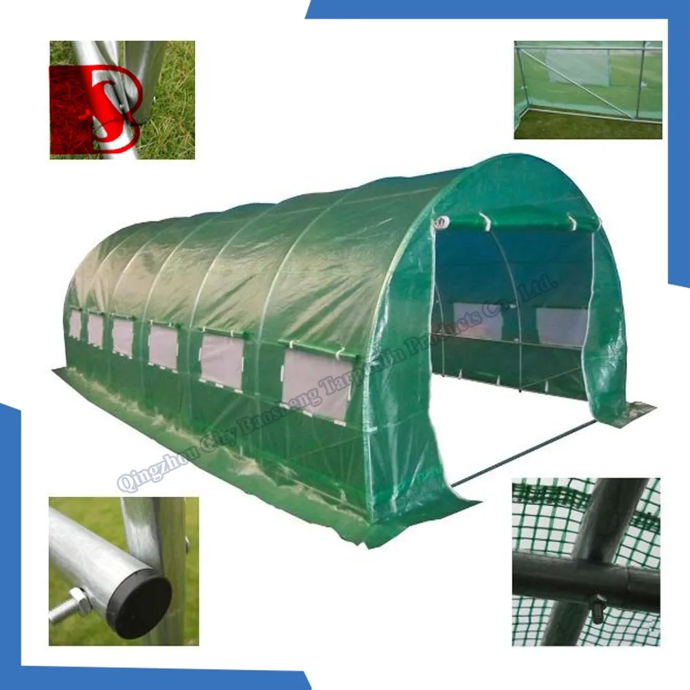 China Pe Tarpaulin Factory Easy Set Up Translucence Mesh Pe Greenhouse With Rolling Up Door Buy Garden Greenhouse Product On Alibaba Com