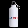 Free sample easy carry with humorous quotes aluminum water bottles