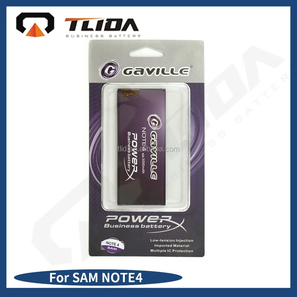 factory price 3000mah mobile battery for Samsung note 4 N9100 battery