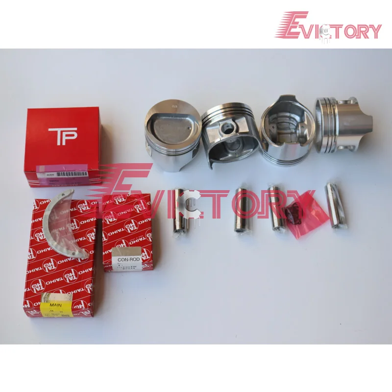 

Engine overhaul rebuild kit 5K Piston and ring gasket bearing kit for Toyota forklift parts