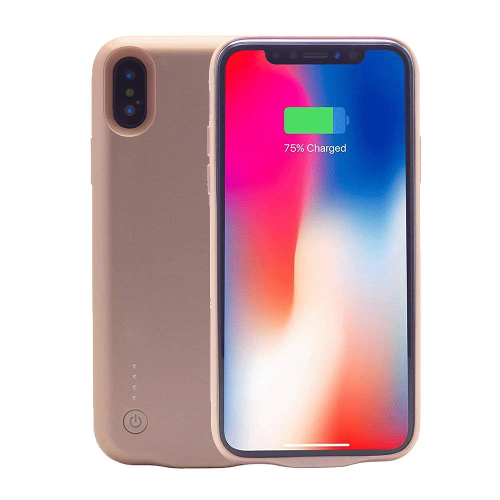 

3500 Mah Portable Smart Battery Case For Iphone X Battery Case Cover