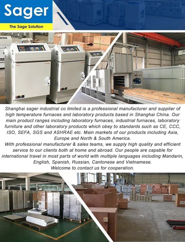 vertical three zone tube furnace