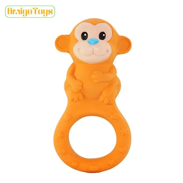 
BPA Free Eco friendly Natural Rubber Latex baby teether 