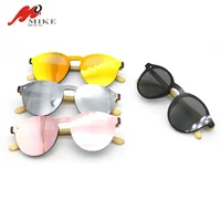 

New shades Low MOQ custom logo wooden polarized sunglasses