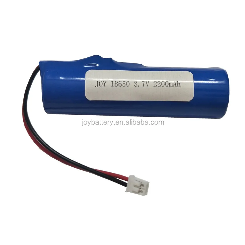 18650 3.7v 2200mah Li Ion Rechargeable Battery Pack With Pcb And Jst