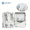 Air Flow Car-carried Wheeled Trolley Cabinet Mobile Portable Dental Unit with High Suction